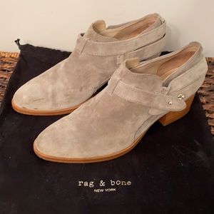 Rag & Bone Suede Booties, 39